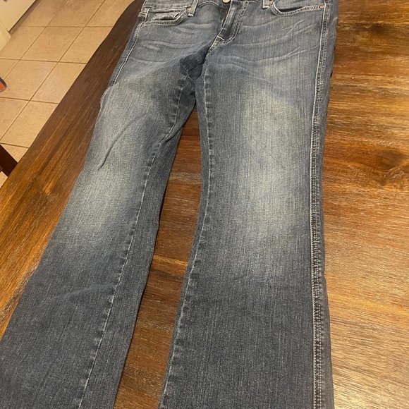 7 For All Mankind A Pocket Bootcut Size 31 - Picture 3 of 3